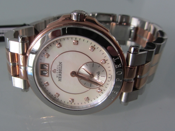 MICHEL HERBELIN Damenarmbanduhr NEWPORT Ros