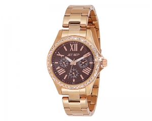 JET SET Watches Like roségold Damenarmbanduhr