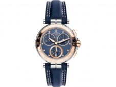 Michel Herbelin Newport Lady-Chronograph Blau