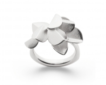 bastian inverun Fairytale Leaf Ring 925/- Sterlingsilber